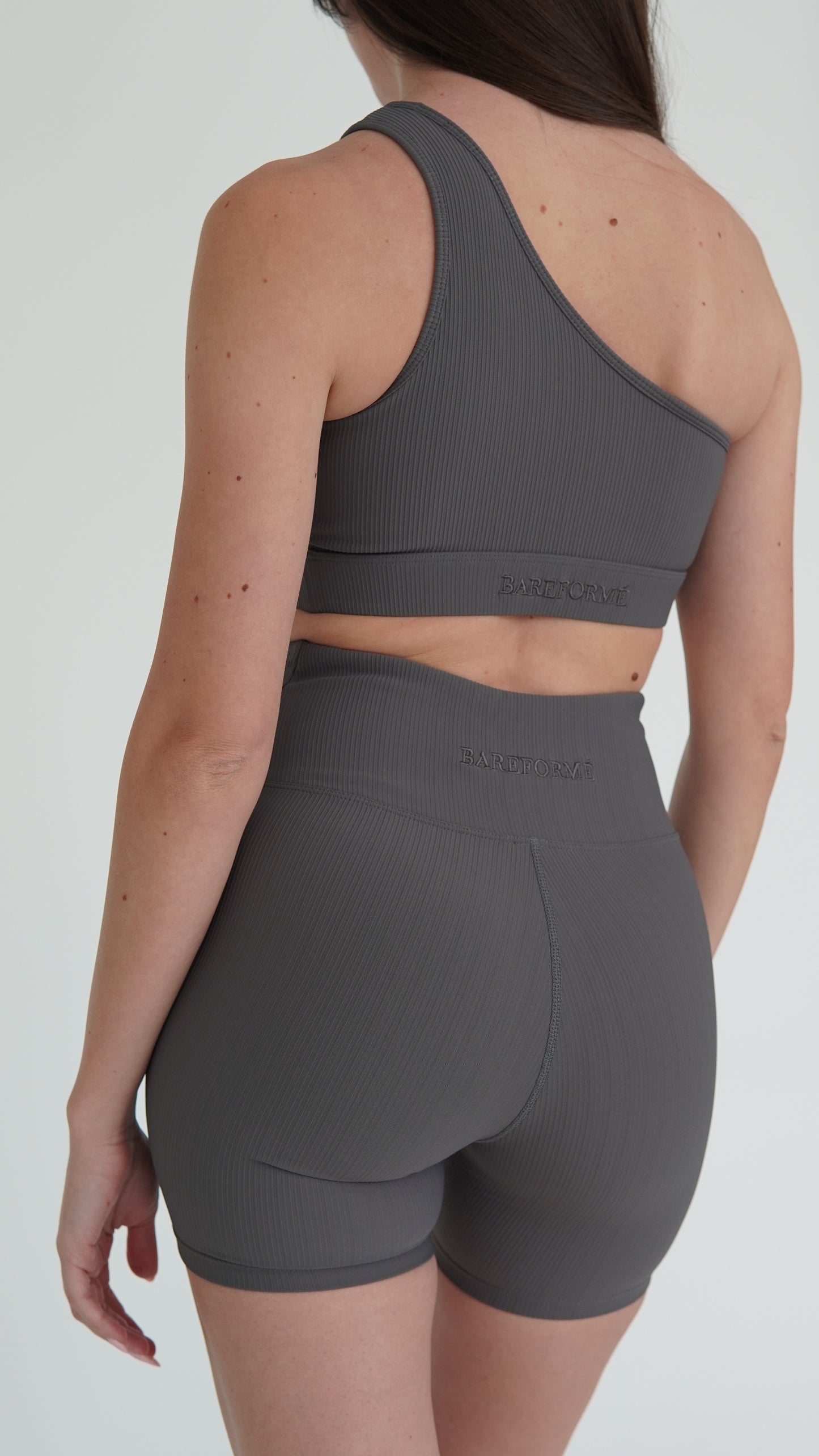 Sculpt V-Waist Bike Shorts - Slate